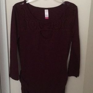 Nice three quarter sleeve blouse